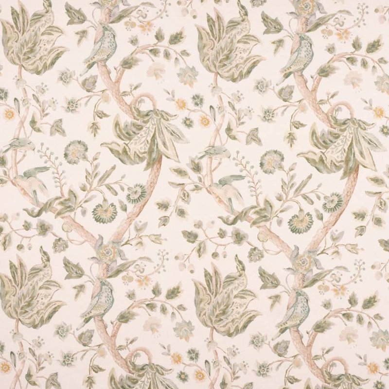 Durlston Forest Green – Stoff von Colefax and Fowler