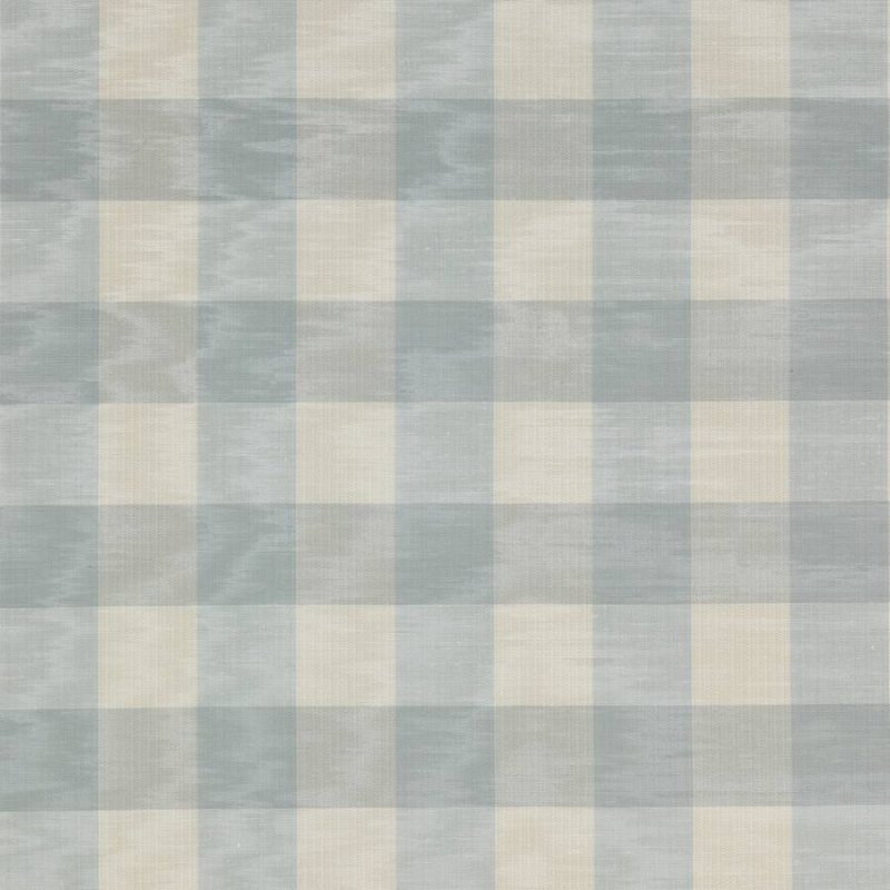 Eaton Check von Colefax and Fowler in Aqua