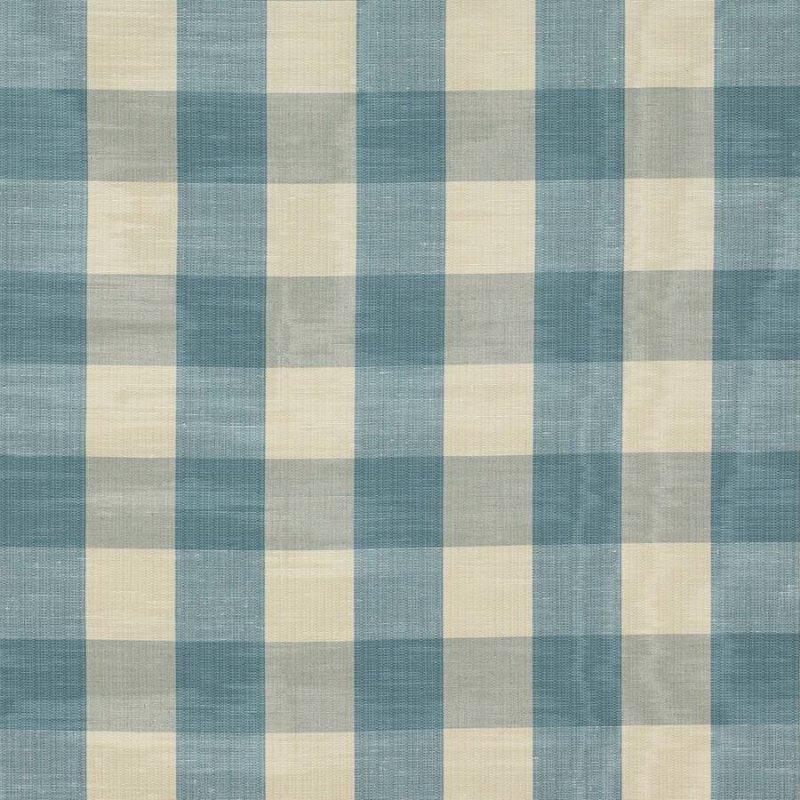 Preview: Eaton Check von Colefax and Fowler in Turquoise