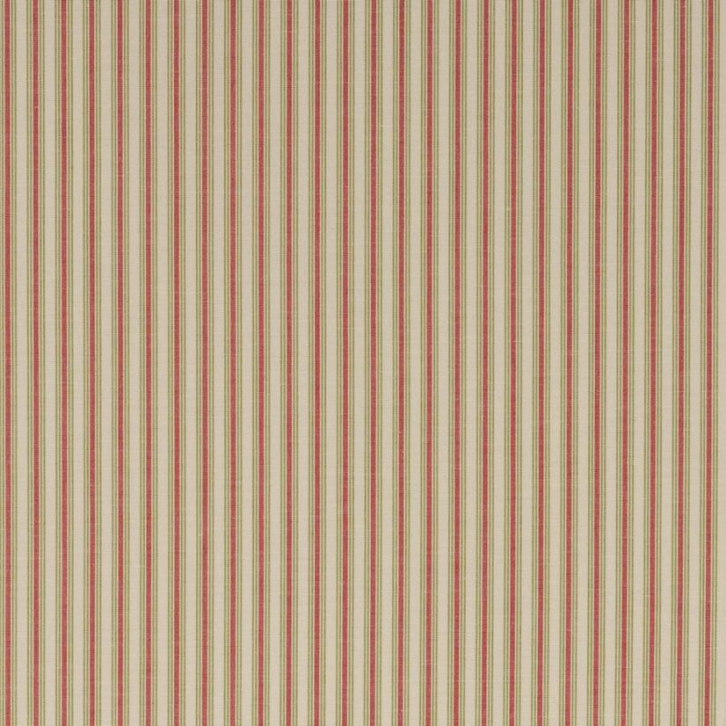 Preview: Elmscott Stripe von Colefax and Fowler in Red/Grn