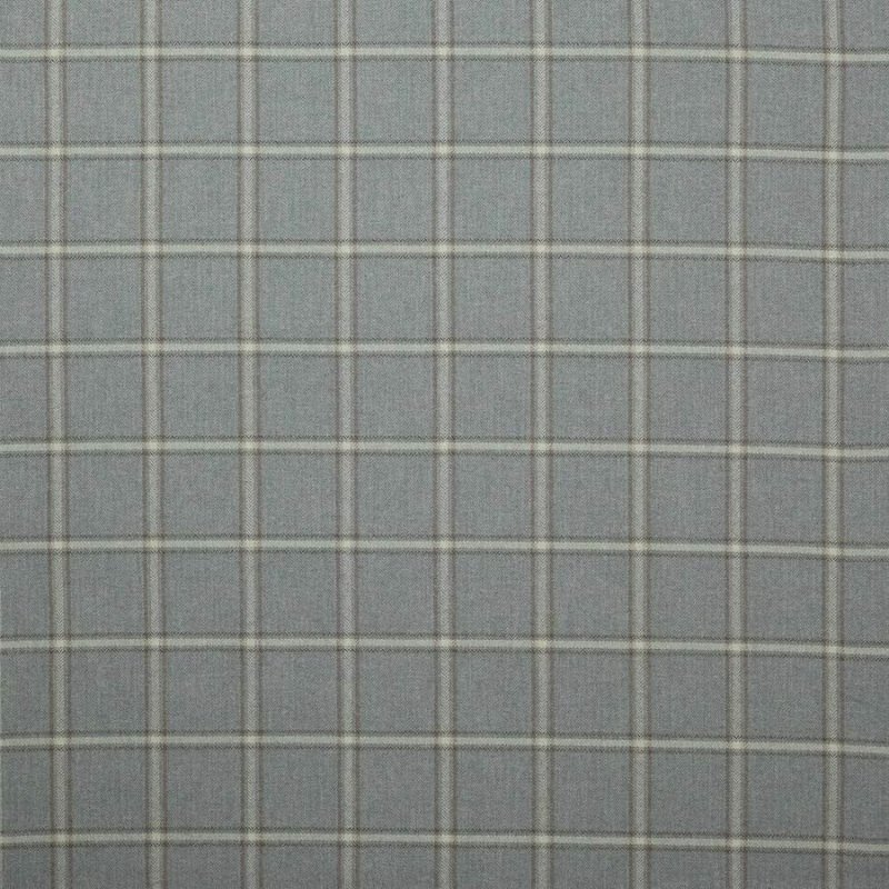Preview: Fen Plaid Aqua – Stoff von Colefax and Fowler