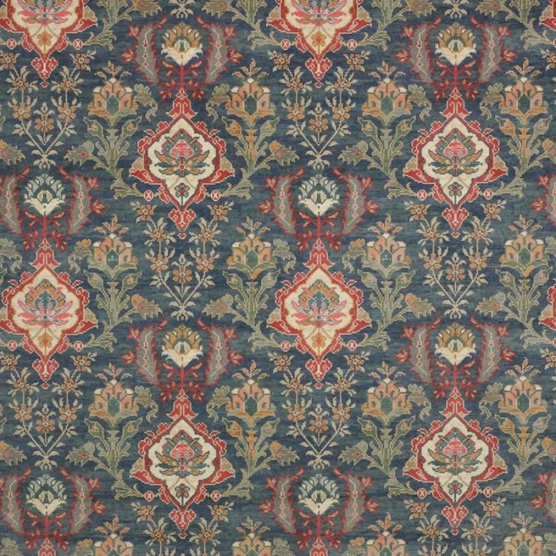 Floriana Velvet Navy – Stoff von Colefax and Fowler