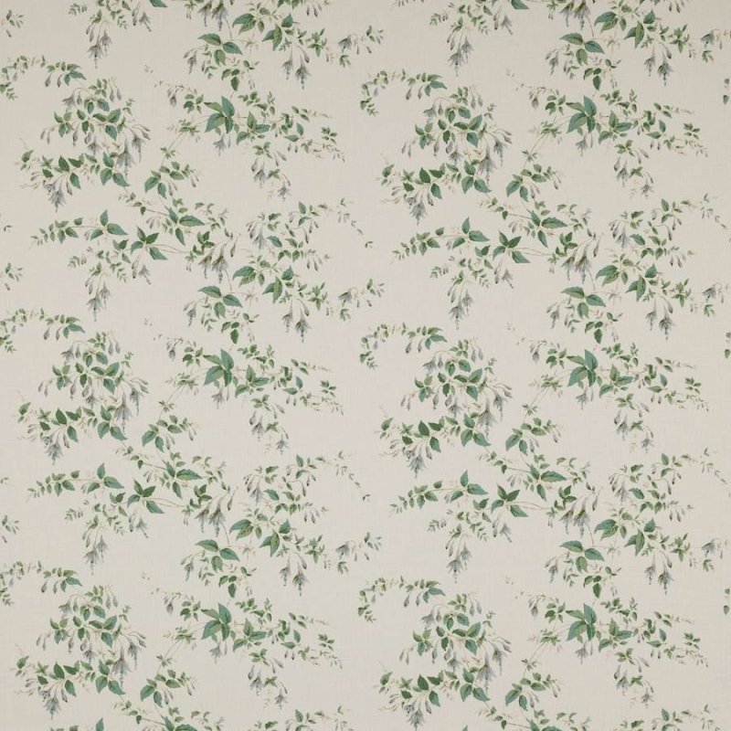 Preview: Fuchsia Silver/Leaf – Stoff von Colefax and Fowler