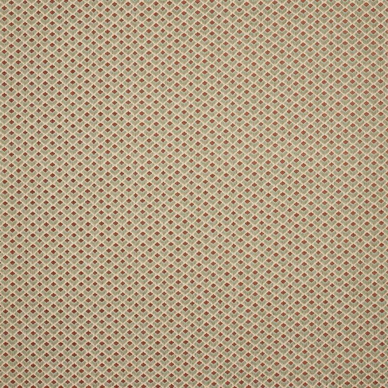 Preview: Fulbrook Red/Green – Stoff von Colefax and Fowler