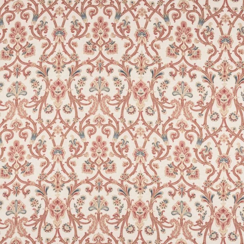 Preview: Furley Red – Stoff von Colefax and Fowler