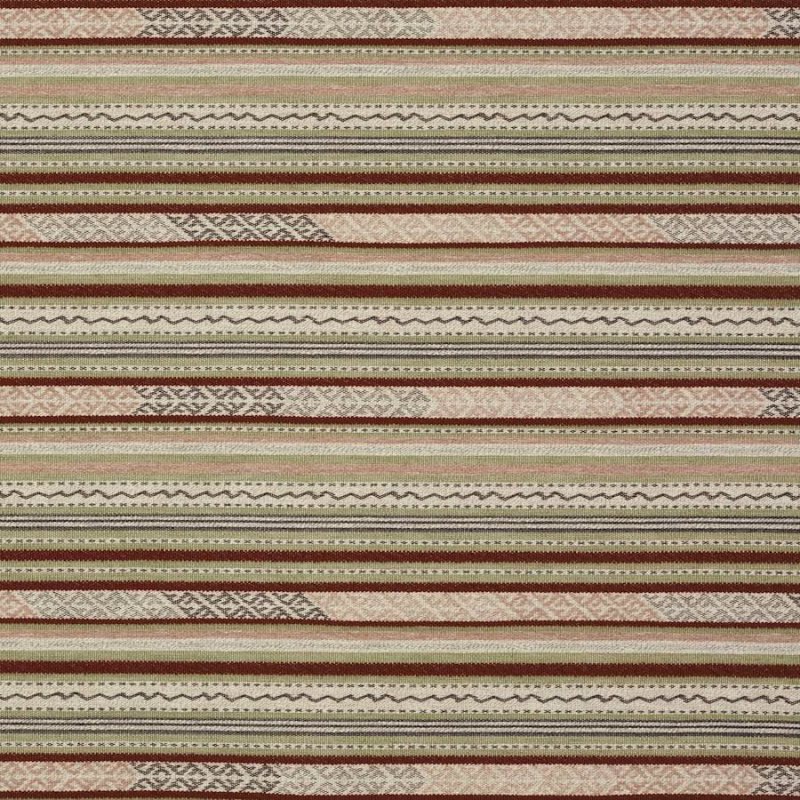 Preview: Genista Red/Green – Stoff von Colefax and Fowler