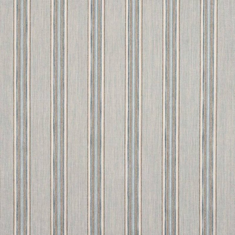 Gilbert Stripe Old Blue – Stoff von Colefax and Fowler