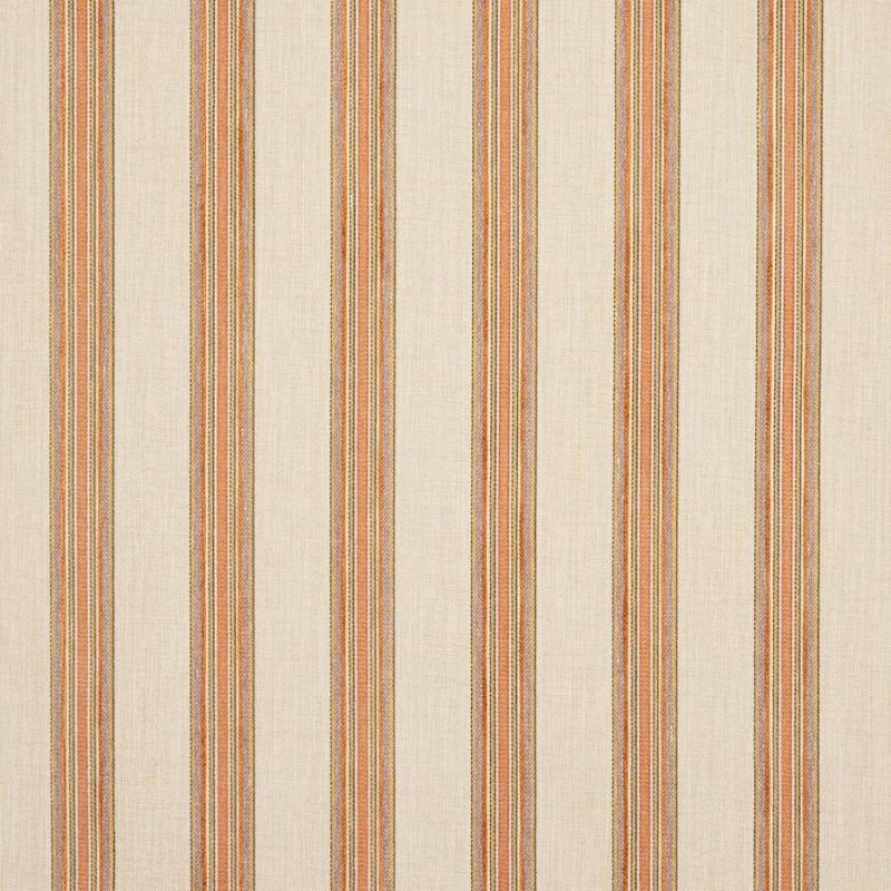 Preview: Gilbert Stripe Tomato – Stoff von Colefax and Fowler