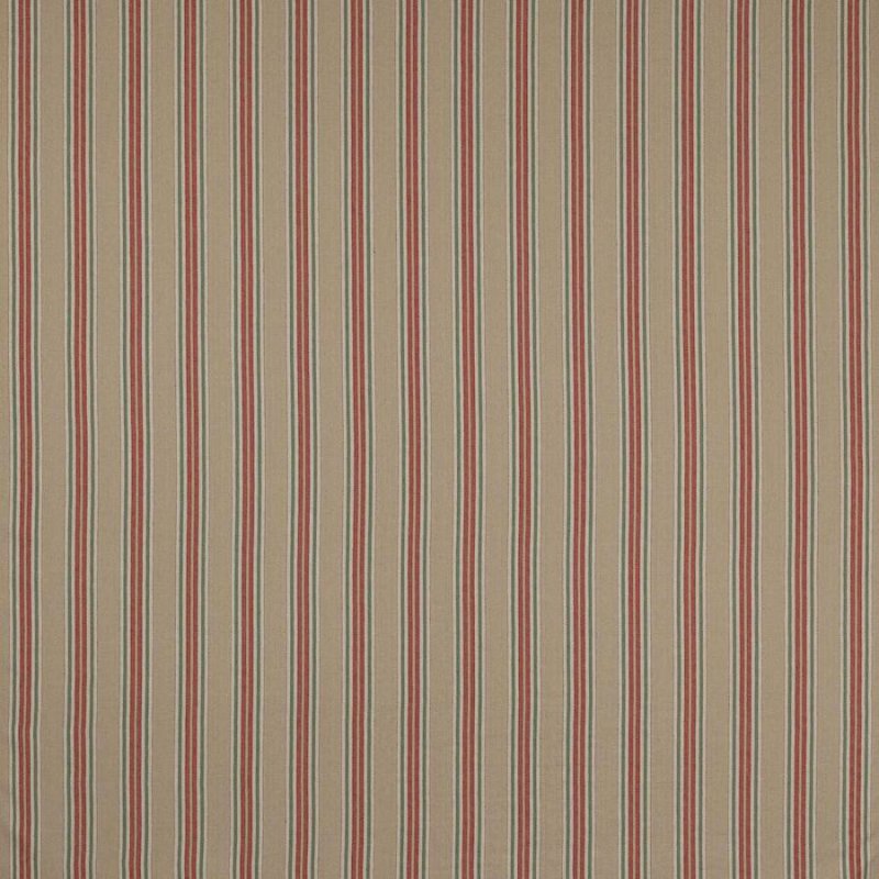 Preview: Gillan Stripe von Colefax and Fowler in Red/Green