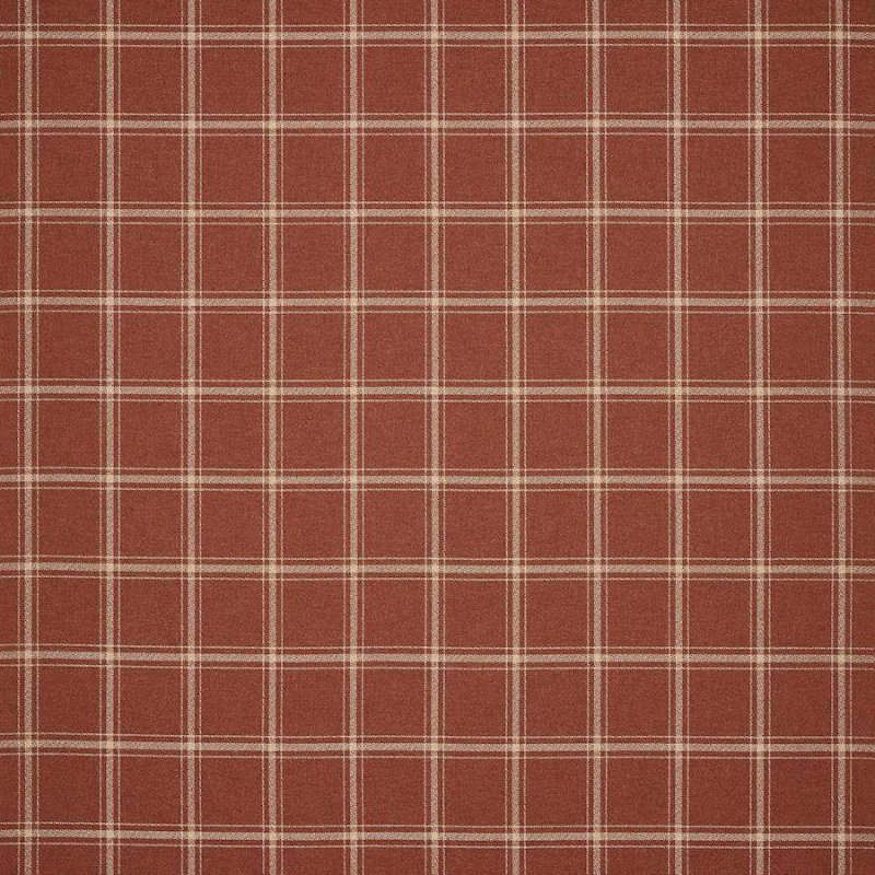 Glen Check von Colefax and Fowler in Tomato