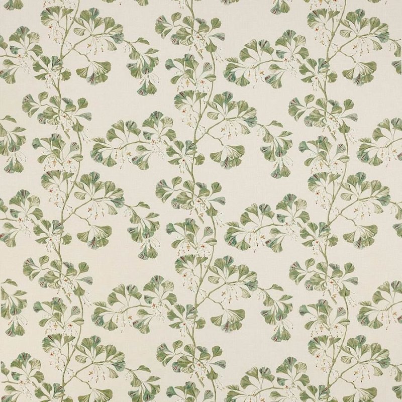 Greenacre Leaf Green – Stoff von Colefax and Fowler