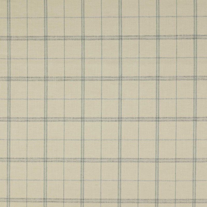 Hemsby Check Aqua – Stoff von Colefax and Fowler