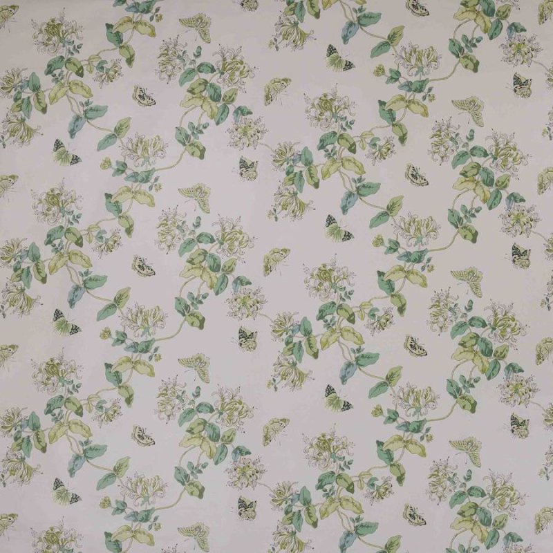 Honeysuckle Chintz von Colefax and Fowler in Leaf Green Chintz