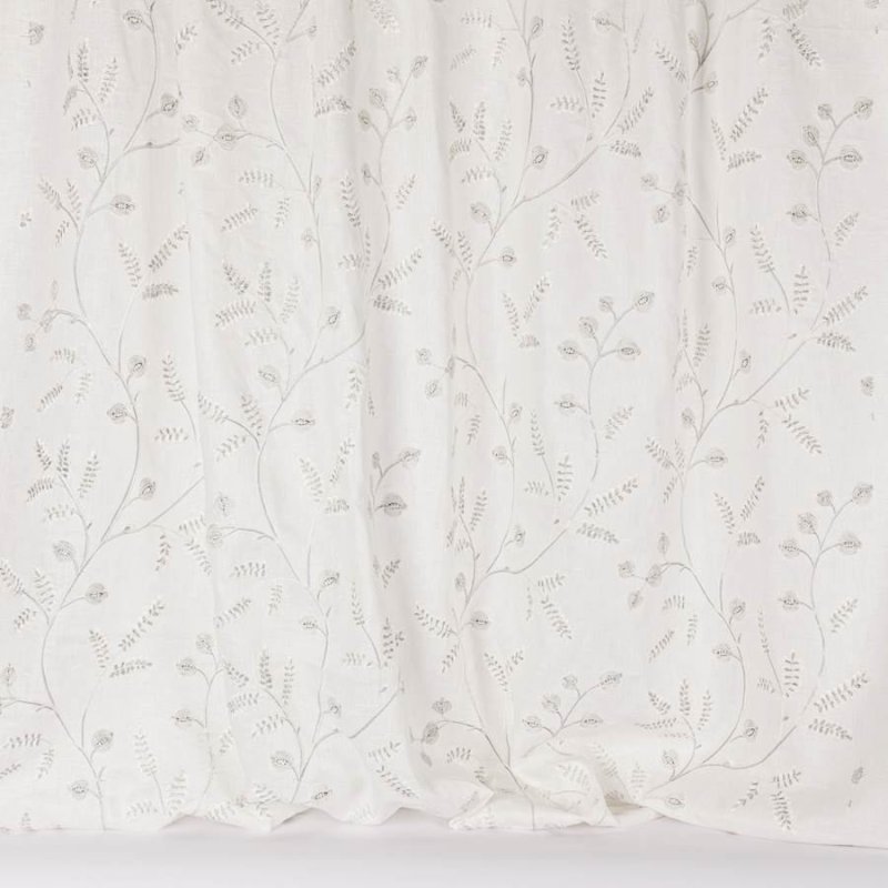 Honiton Sheer Silver – Stoff von Colefax and Fowler