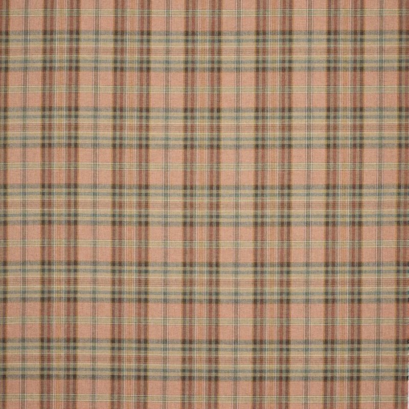 Preview: Hutton Plaid von Colefax and Fowler in Salmon