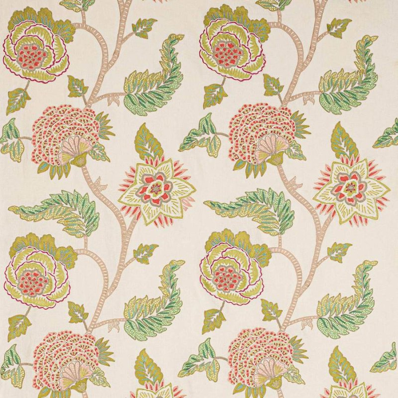 Jessamine von Colefax and Fowler in Pink/Leaf