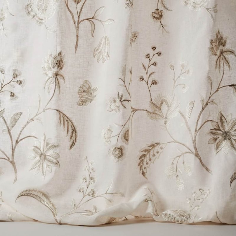 Preview: Kalina Ivory – Stoff von Colefax and Fowler