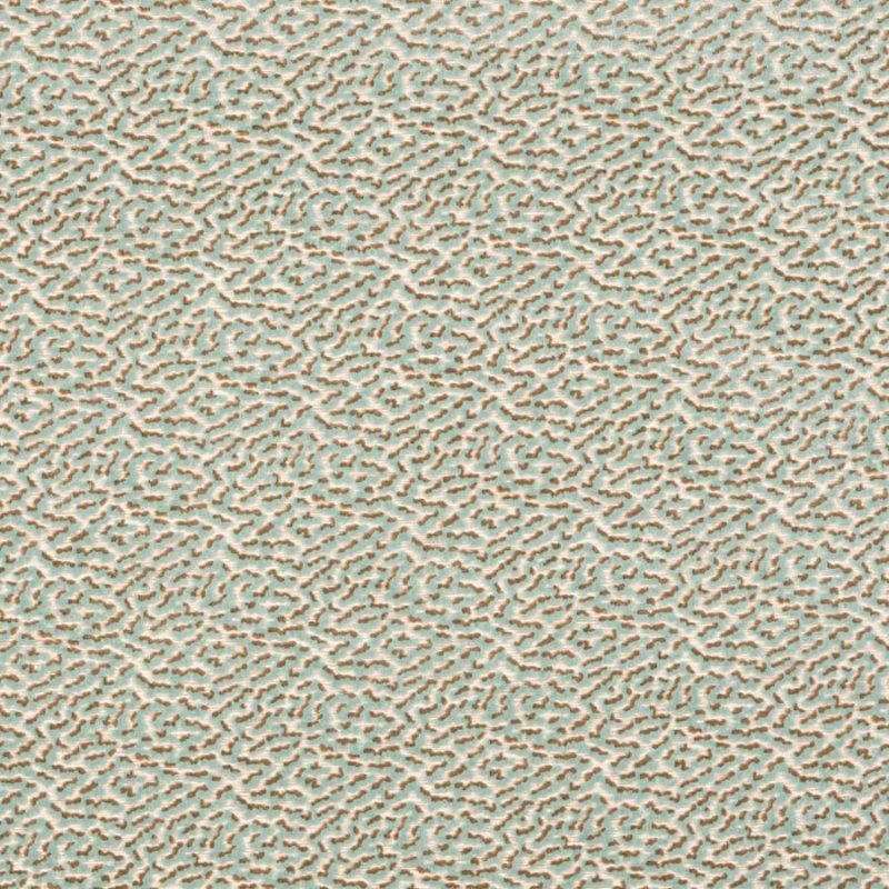 Preview: Kemble Aqua – Stoff von Colefax and Fowler
