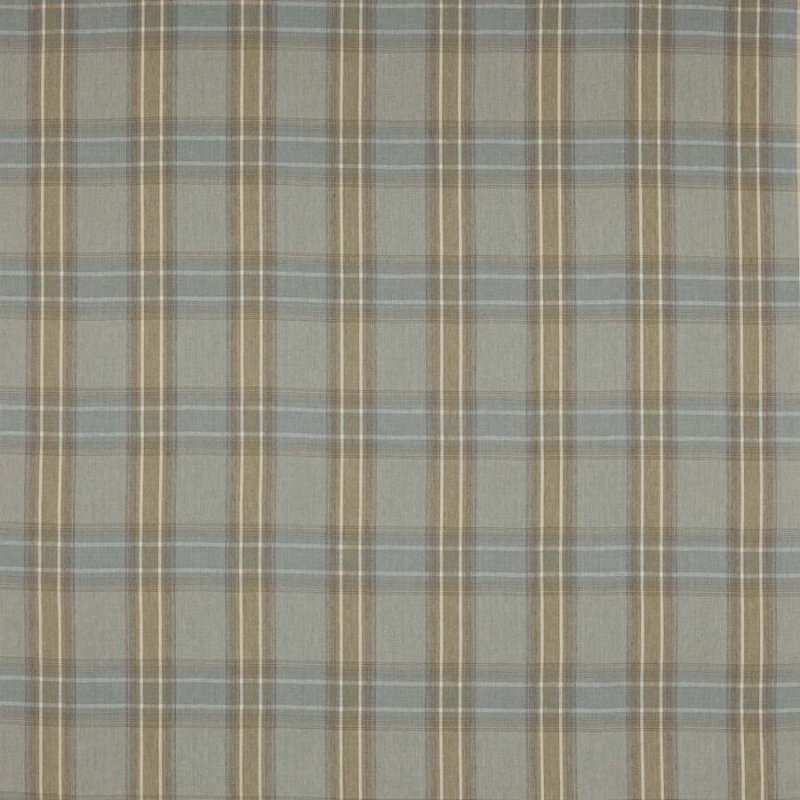 Lamorna Check von Colefax and Fowler in Old Blue