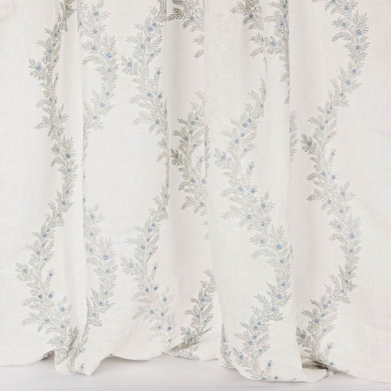 Preview: Liliana Silver – Stoff von Colefax and Fowler