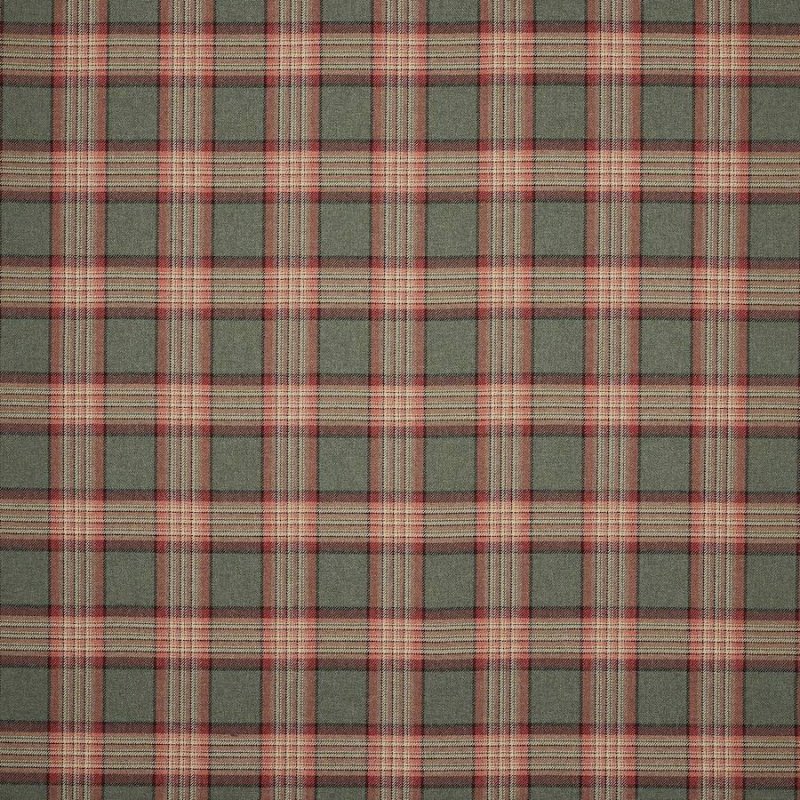 Preview: Lowick Plaid von Colefax and Fowler in Red/Sage
