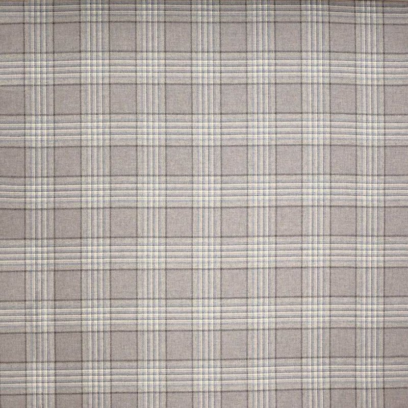 Lowick Plaid von Colefax and Fowler in Silver