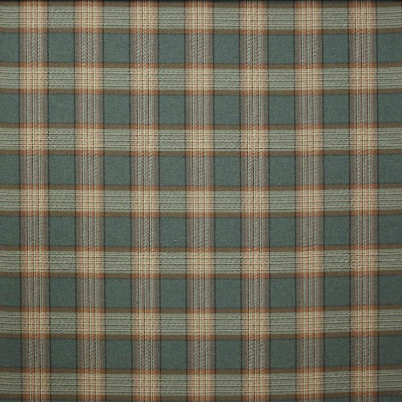Lowick Plaid von Colefax and Fowler in Teal