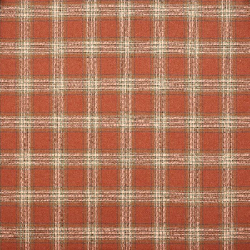 Preview: Lowick Plaid von Colefax and Fowler in Terracotta