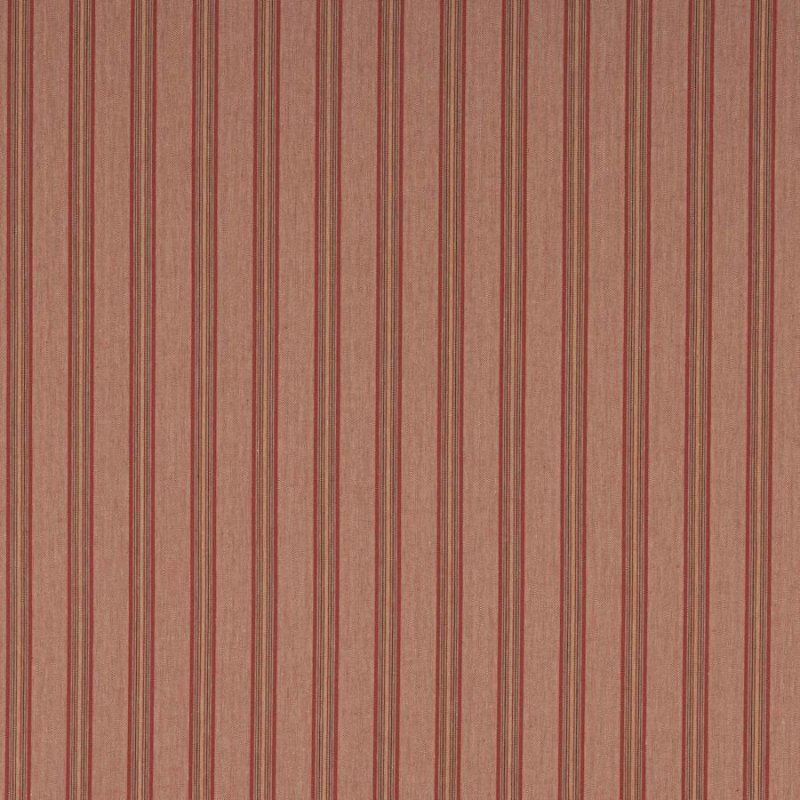 Melcombe Stripe von Colefax and Fowler in Red