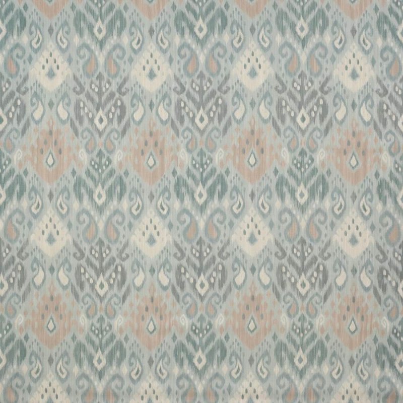 Preview: Melior Aqua – Stoff von Colefax and Fowler