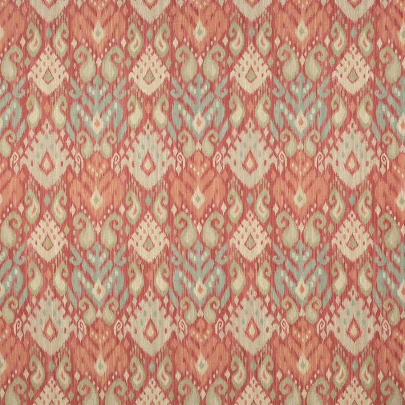 Preview: Melior Red – Stoff von Colefax and Fowler