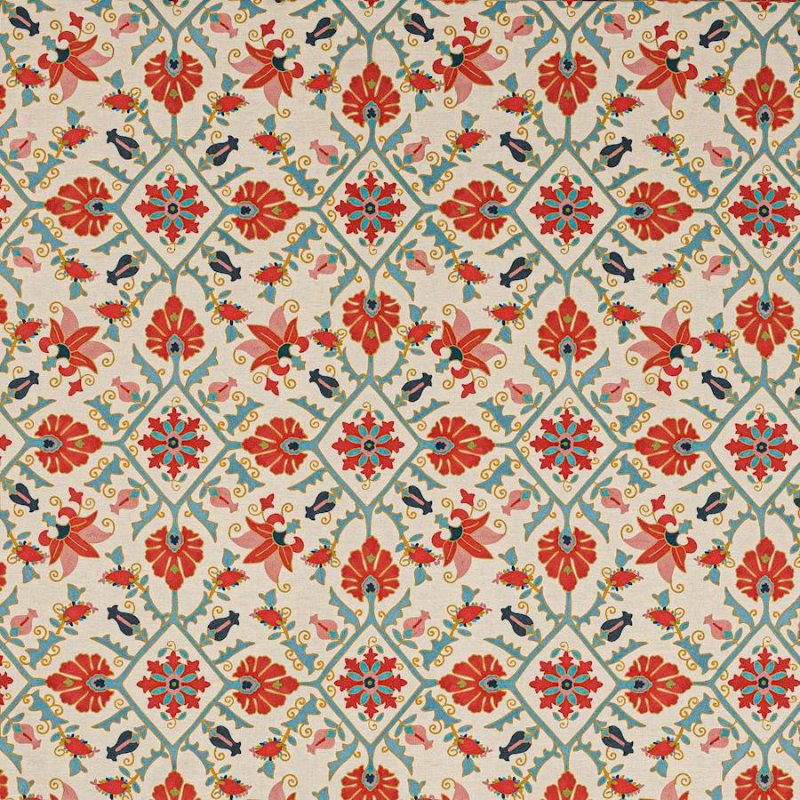 Preview: Pashley von Colefax and Fowler in Tomato/Aqua