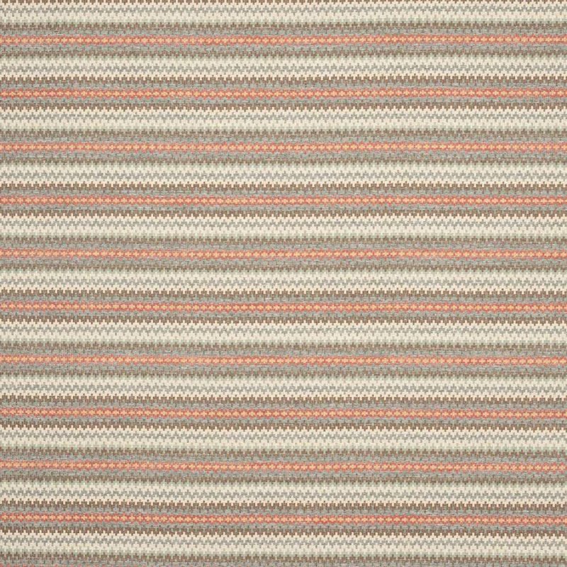 Preview: Radcot Stripe Red/Forest – Stoff von Colefax and Fowler