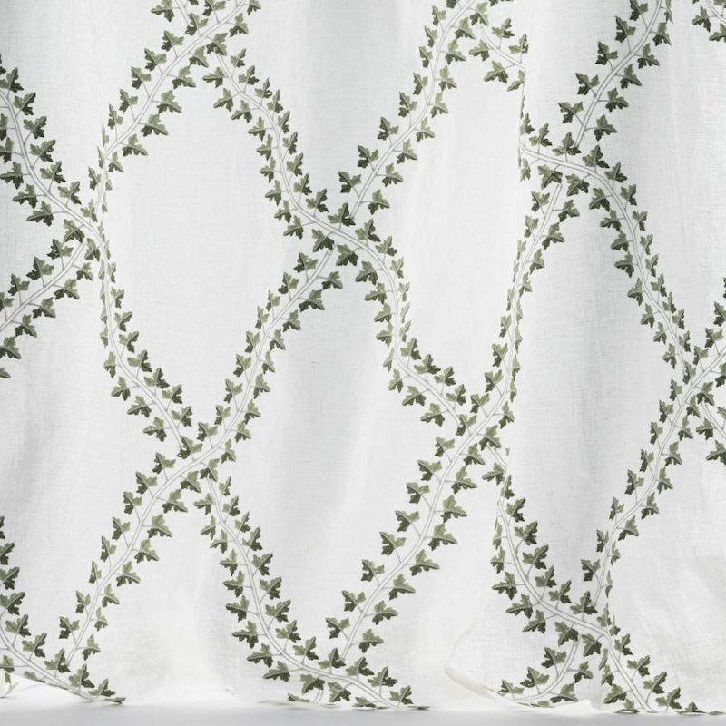 Radcot Trellis Green – Stoff von Colefax and Fowler