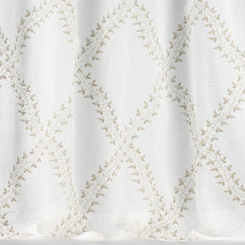 Preview: Radcot Trellis Ivory – Stoff von Colefax and Fowler