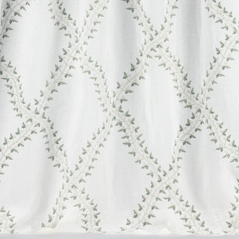 Preview: Radcot Trellis Old Blue – Stoff von Colefax and Fowler