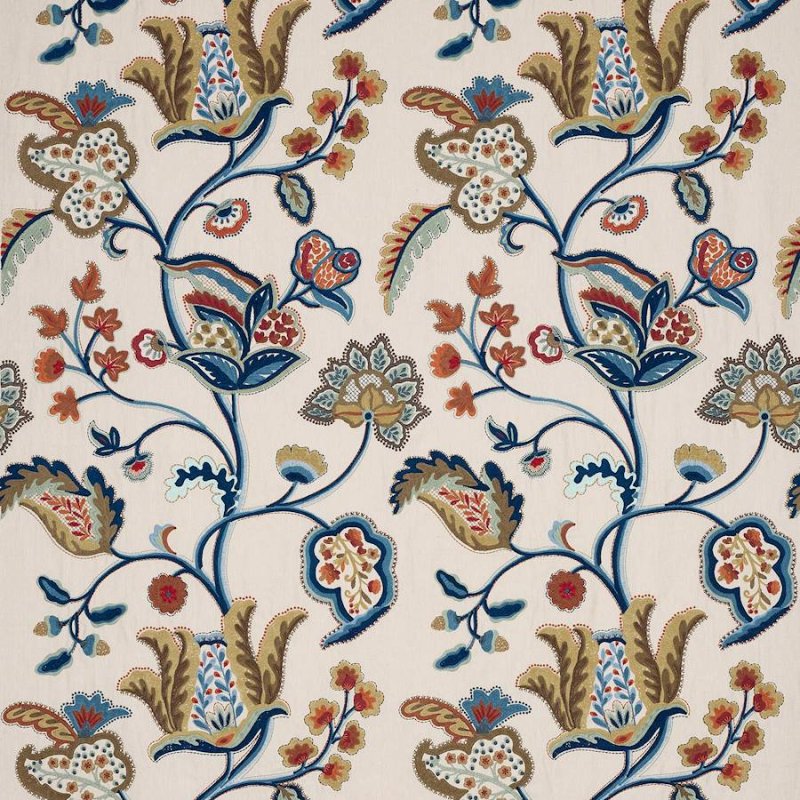 Preview: Seymour von Colefax and Fowler in Red/Blue