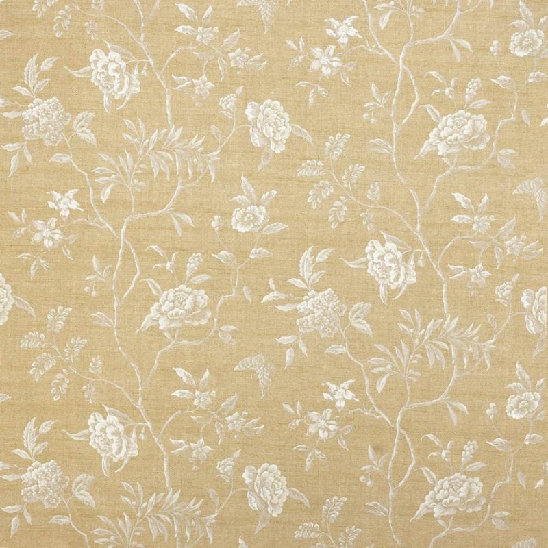 Preview: Swedish Tree Yellow – Stoff von Colefax and Fowler