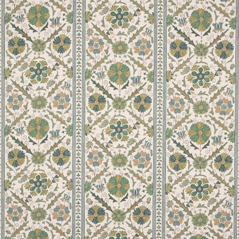 Tamarind von Colefax and Fowler in Forest Green