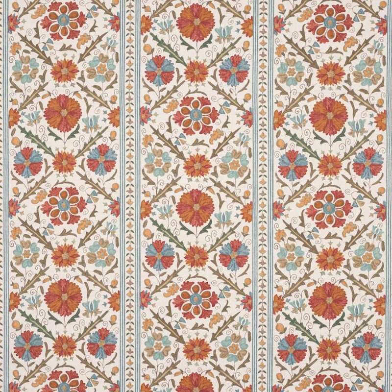 Preview: Tamarind von Colefax and Fowler in Tomato/Olive