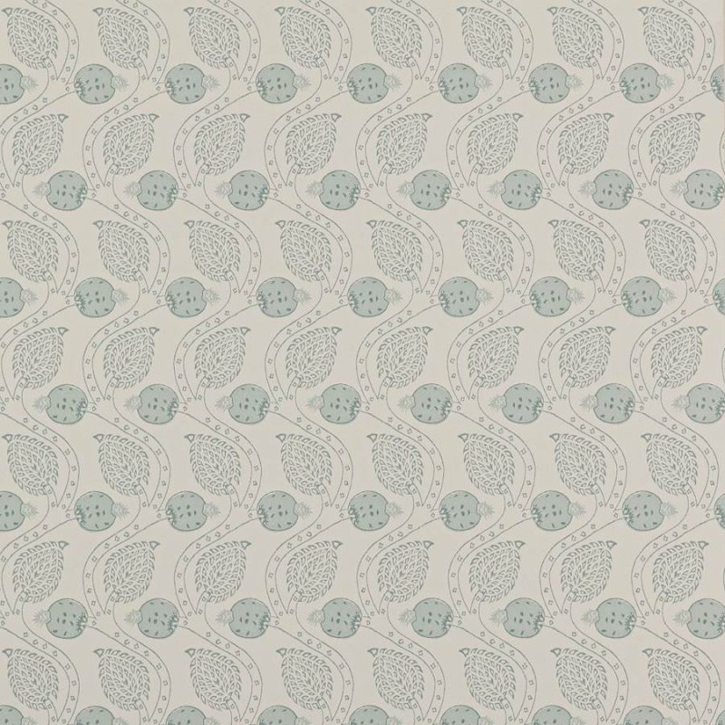 Preview: Ashmead Tapete von Colefax and Fowler in Aqua