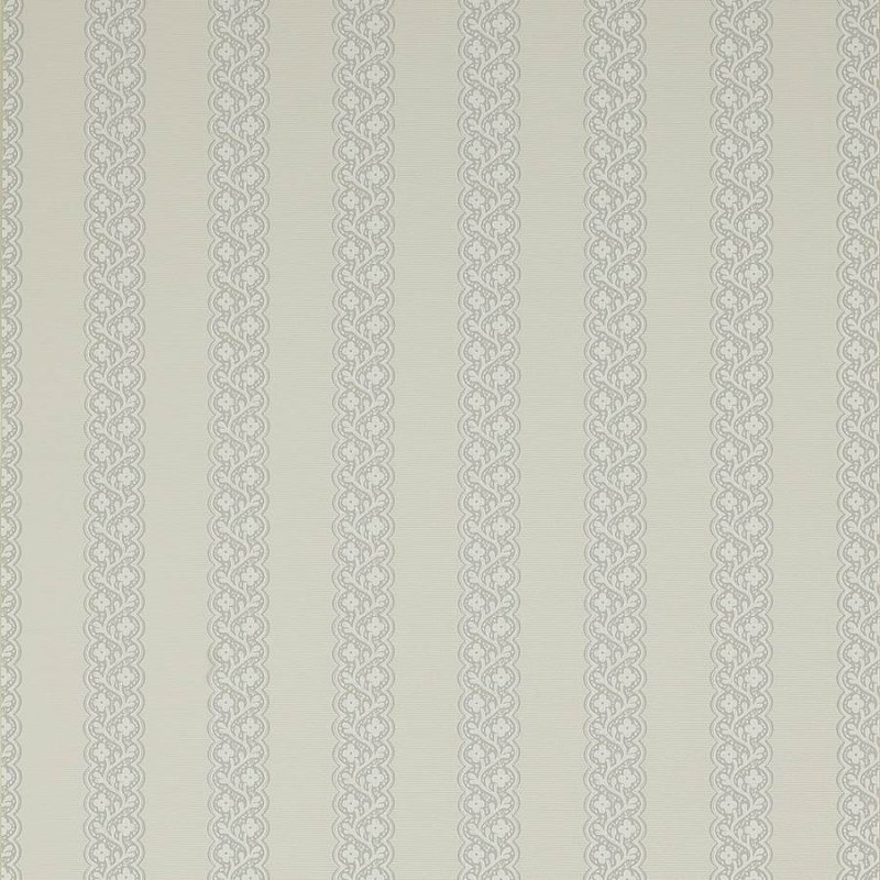 Preview: Britta Tapete von Colefax and Fowler in Silver