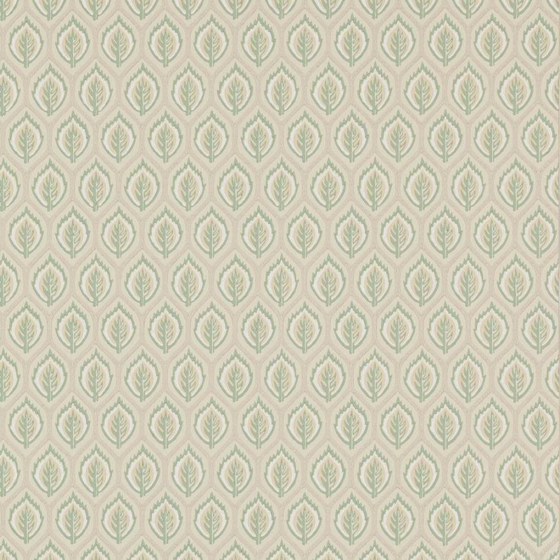 Carrick Tapete von Colefax and Fowler in Green