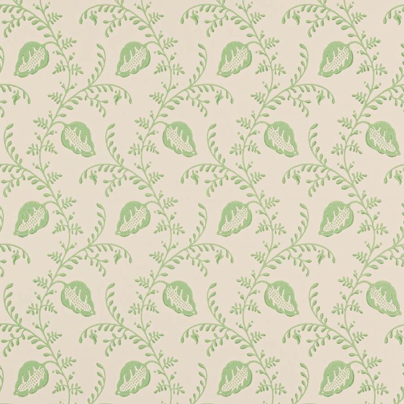 Preview: Felicity Tapete von Colefax and Fowler in Green
