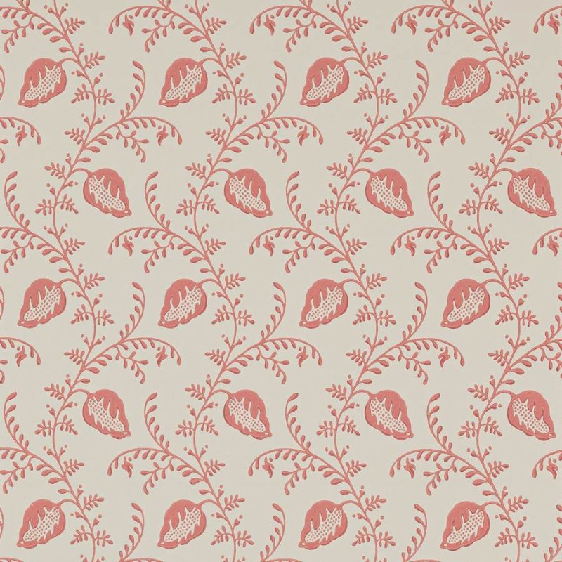Felicity Tapete von Colefax and Fowler in Red