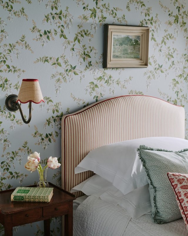 Fuchsia Tapete von Colefax and Fowler – Ambiente 10