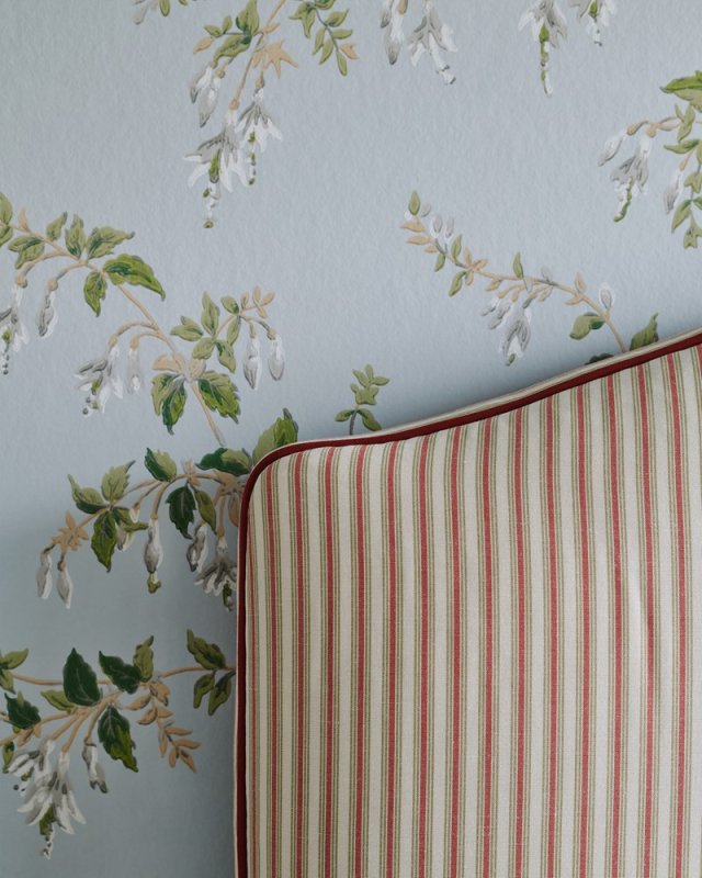Fuchsia Tapete von Colefax and Fowler – Ambiente 11