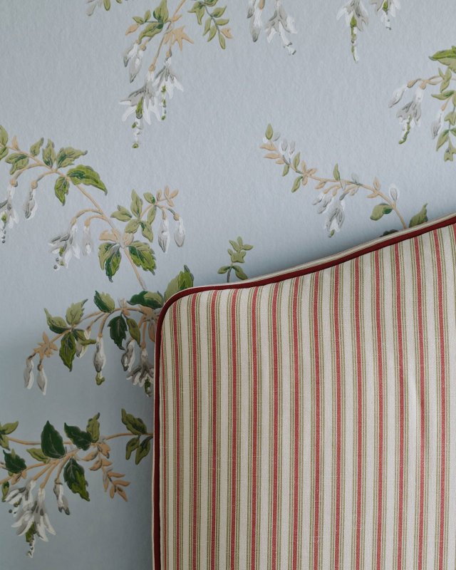 Fuchsia Tapete von Colefax and Fowler – Ambiente 7