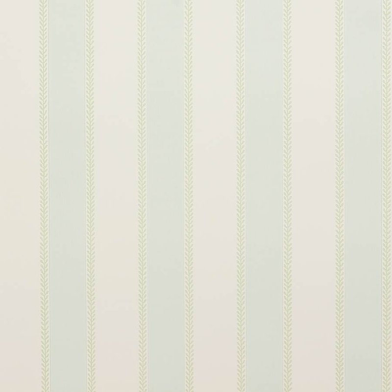 Graycott Stripe Tapete von Colefax and Fowler in Aqua/Green