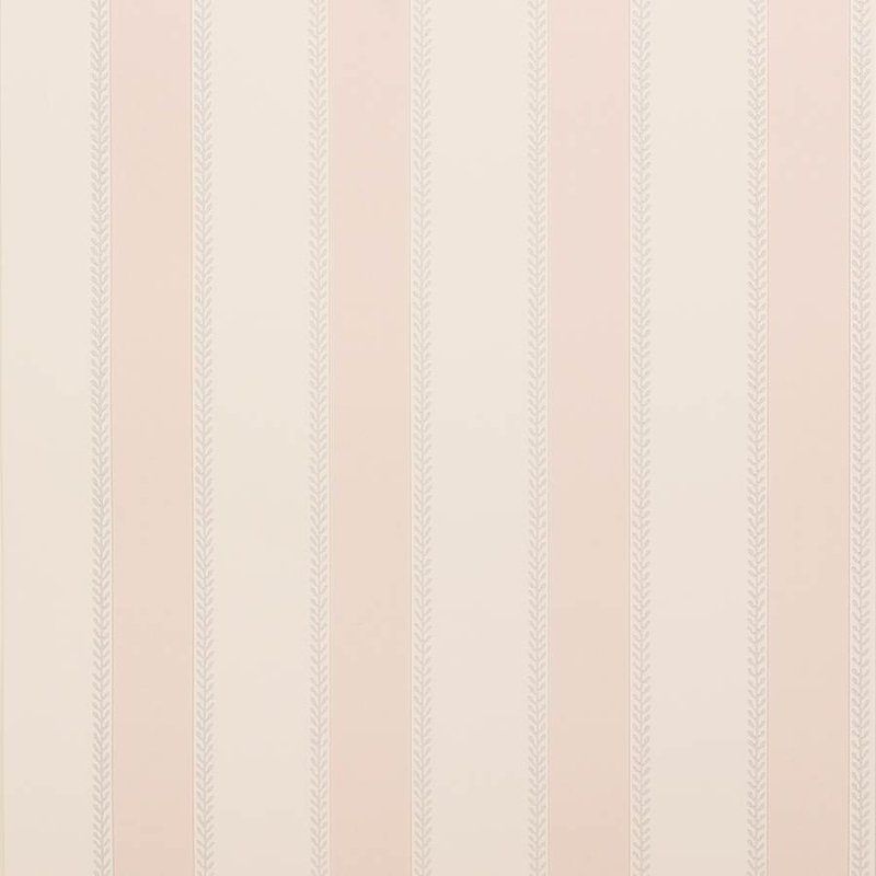 Preview: Graycott Stripe Tapete von Colefax and Fowler in Old Pink